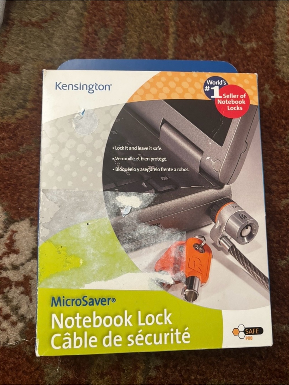 Kensington K64068F MicroSaver Notebook Lock NEW